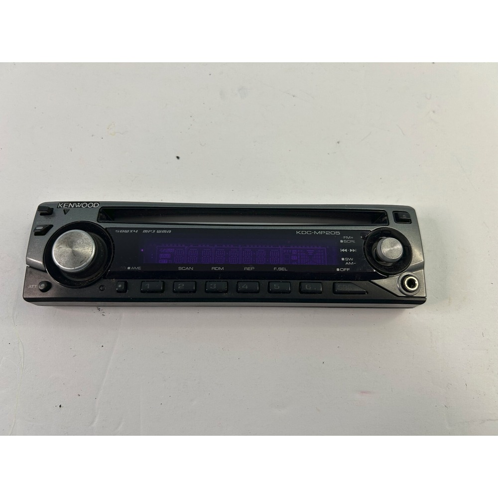 Kenwood KDC-MP205 Car Stereo Faceplate Only Used/Untested